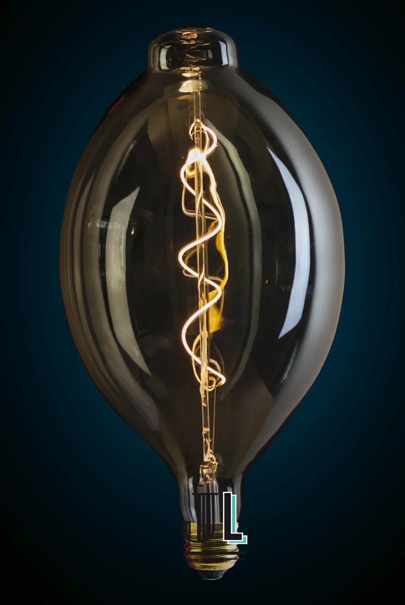 Ampoule LED E27 dimmable 4W : Ovale Vintage Peggy