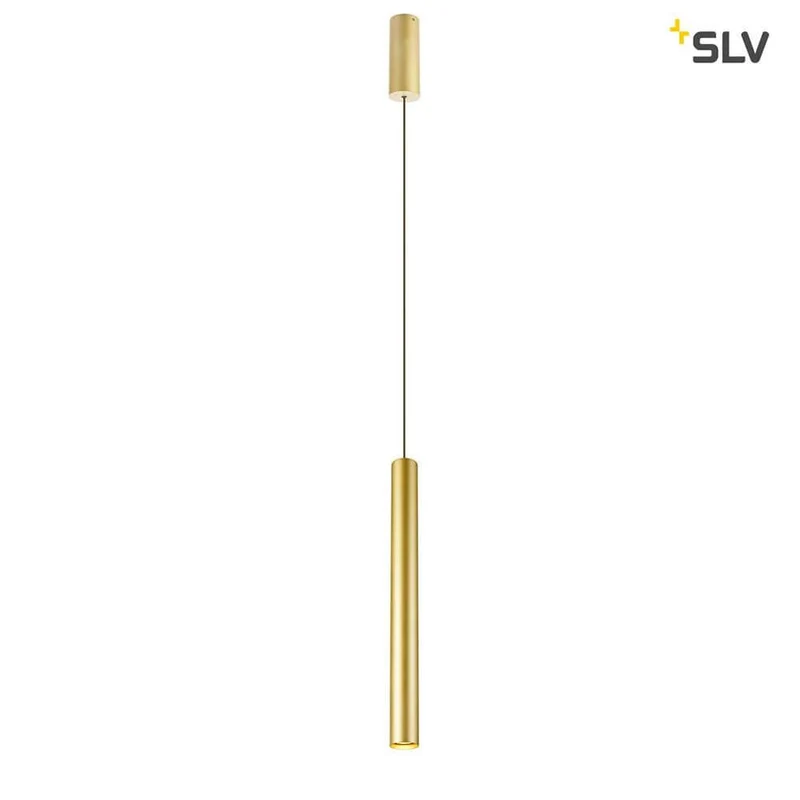 Helia 40 LED Pendelleuchte Messing Gebürstet Aufbau
