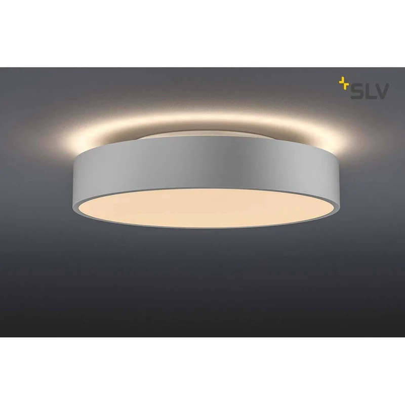 Medo 40 Corona LED Aufbauleuchte Dali Silbergrau