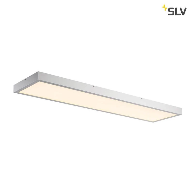 LED Panel 120x30cm 3000K Silbergrau