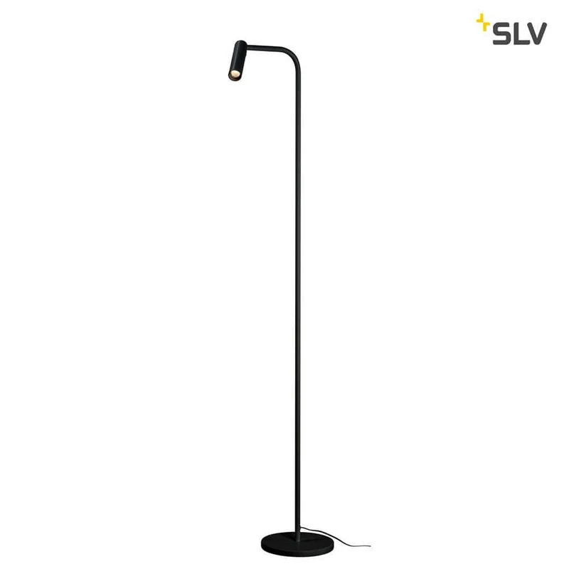 Karpo LED Stehleuchte Schwarz 3000K