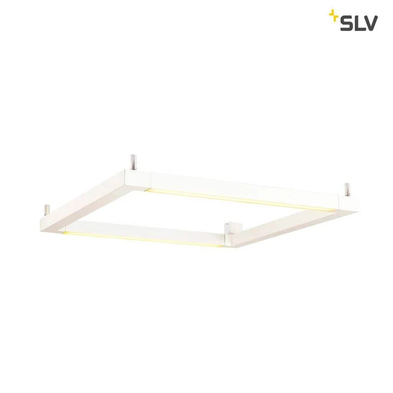 Open Grill LED Double Twist Wand- & Deckenleuchte Weiß
