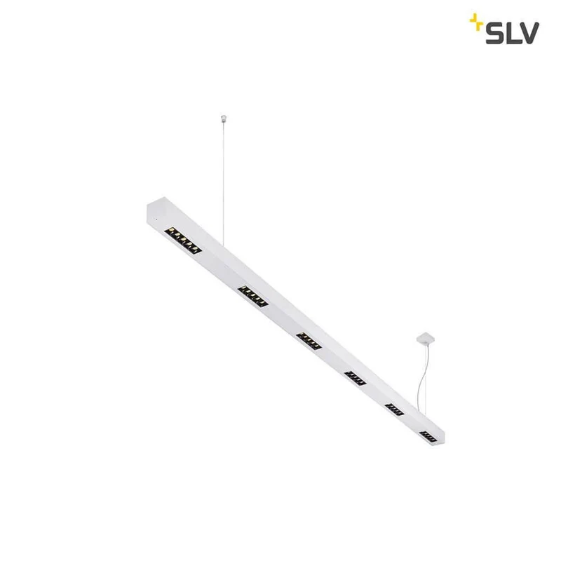 Q-Line LED Pendelleuchte 2m Silber 4000K