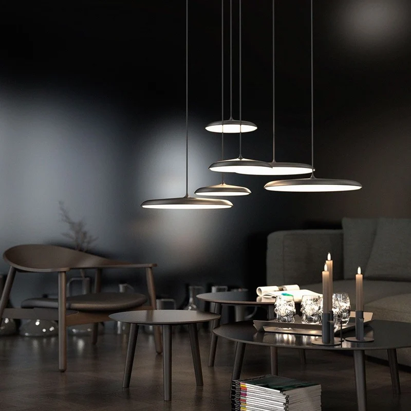 Artist 25 LED Pendelleuchte Ø 25cm Dimmbar Schwarz