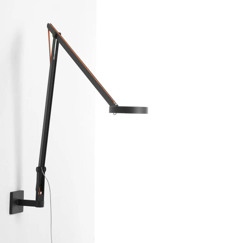 Rotaliana String LED-Wandleuchte mit Dimmer Schwarz