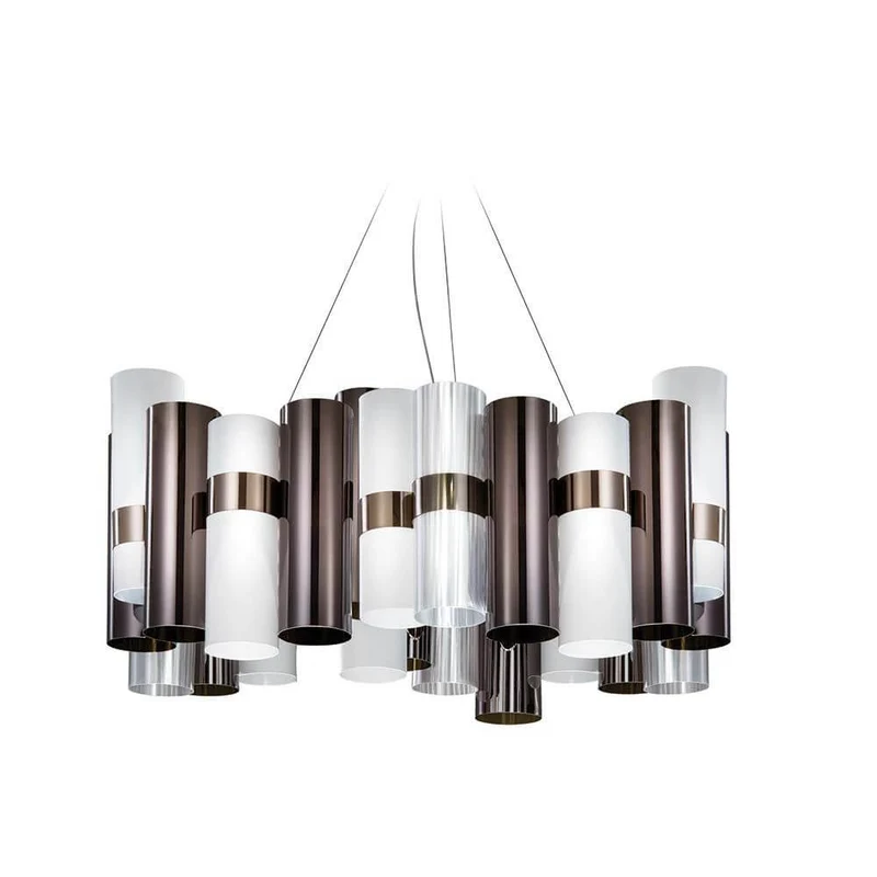 Slamp LED Hängelampe La Lollo Large 5000lm 2700K Anthrazit, Weiß