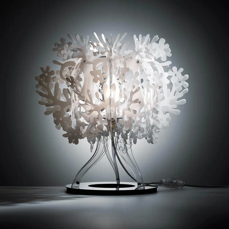 Slamp Tischleuchte Fiorella 370lm 2800K Weiß