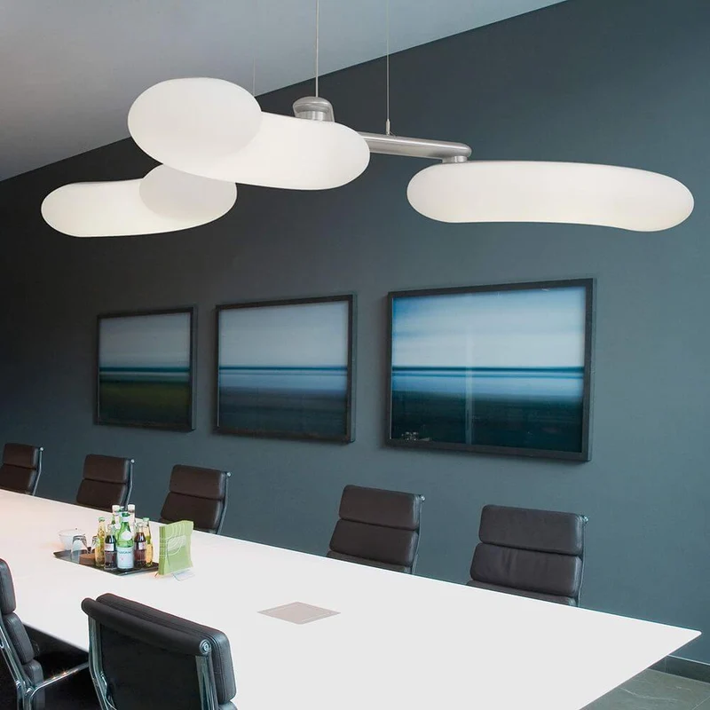 Blade XXL LED Hängeleuchte in Weiß