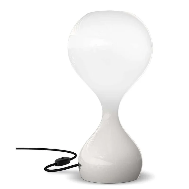Blubb Tischlampe Glas mit Dimmer
