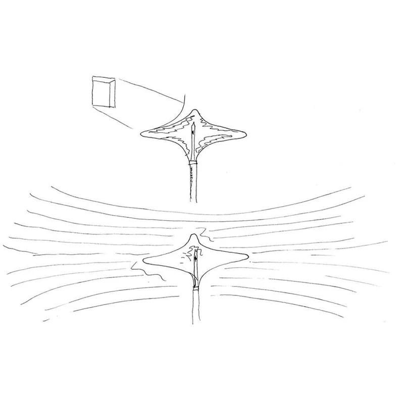 Essenza Esstischlampe Brosilikatglas Rund