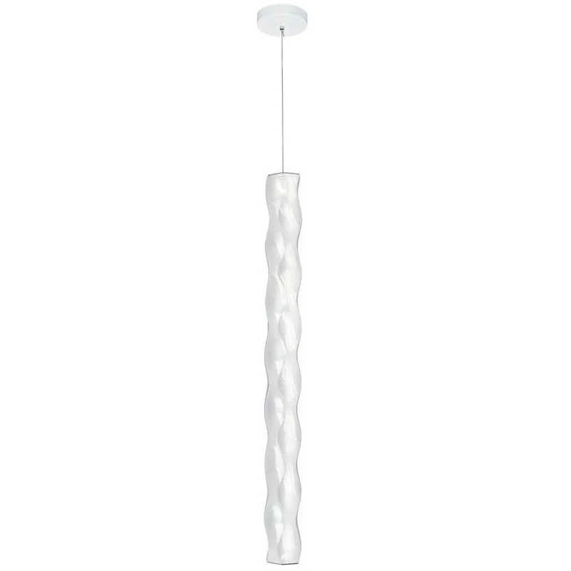 Slamp Hugo LED-Pendelleuchte vertikal aus Lentiflex-Kunststoff