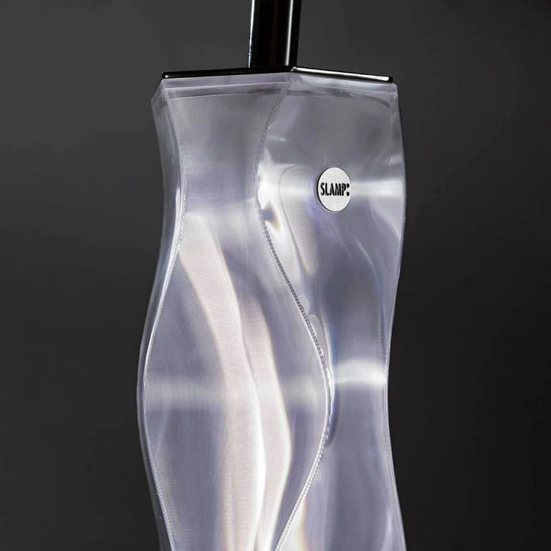 Slamp Hugo Stehleuchte 207cm aus Lentiflex-Kunststoff