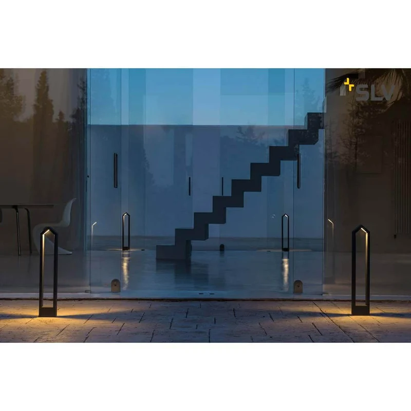 Rascali 65 Pole LED Außen-Stehleuchte Anthrazit 3000K