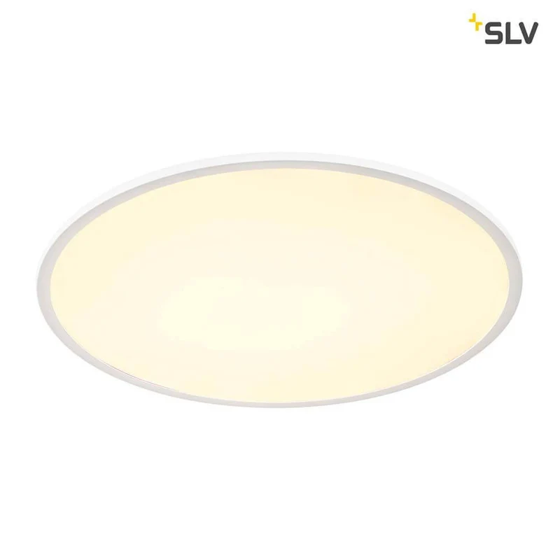 Panel 60 Rund LED Deckenaufbauleuchte Weiß 3000K