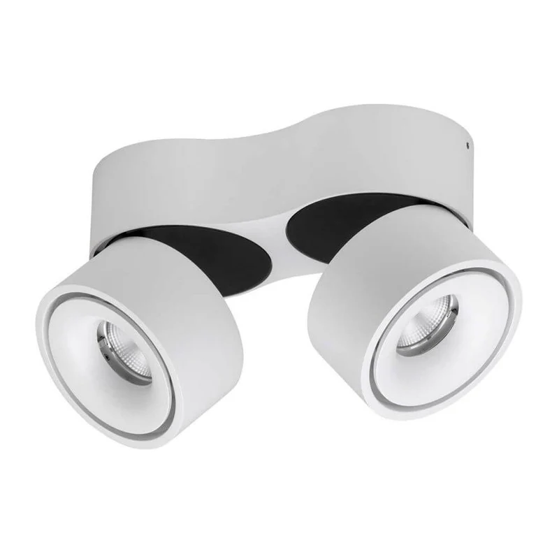 LED Deckenstrahler Simple 2x680lm Weiß, Schwarz