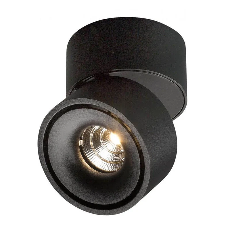 LED Aufbaulampe Simple 1320lm Schwarz