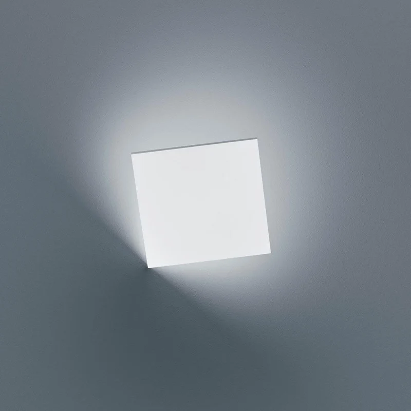 LED Wand-Gartenlampe Meta IP54 Mattweiß