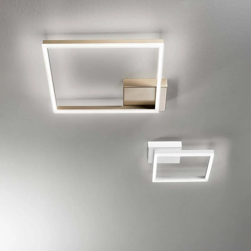 LED Deckenlampe Bard 1980lm Gold-Edelmatt