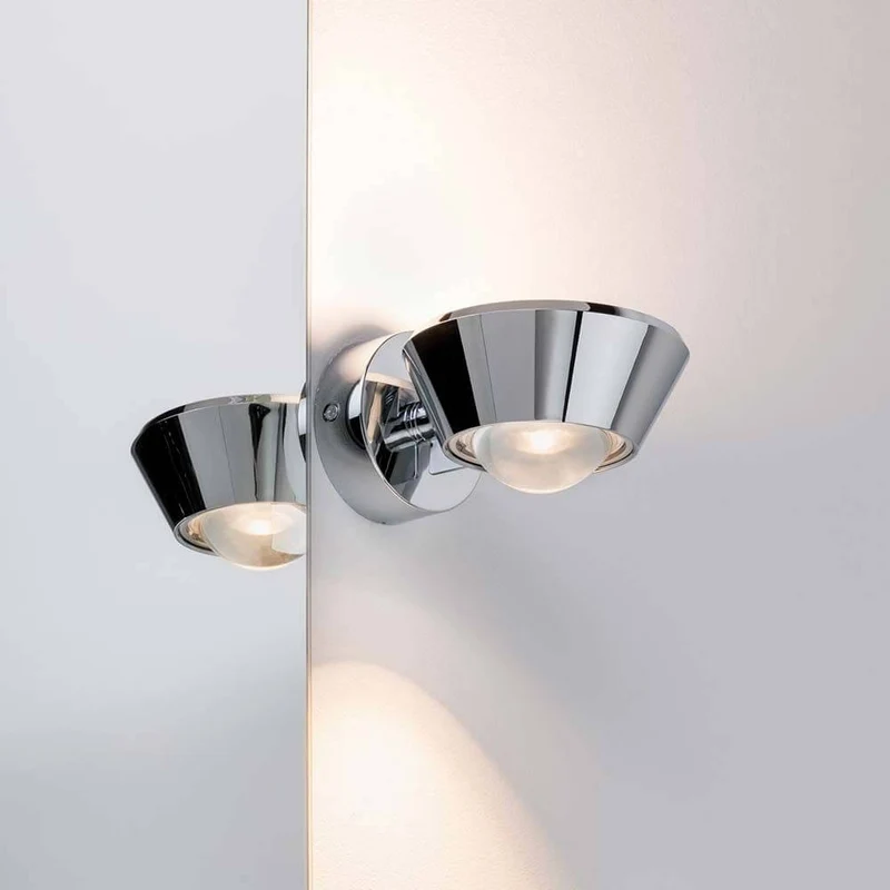 Wandleuchte Sabik IP44 LED Dimmbar 13W Chrom 230V