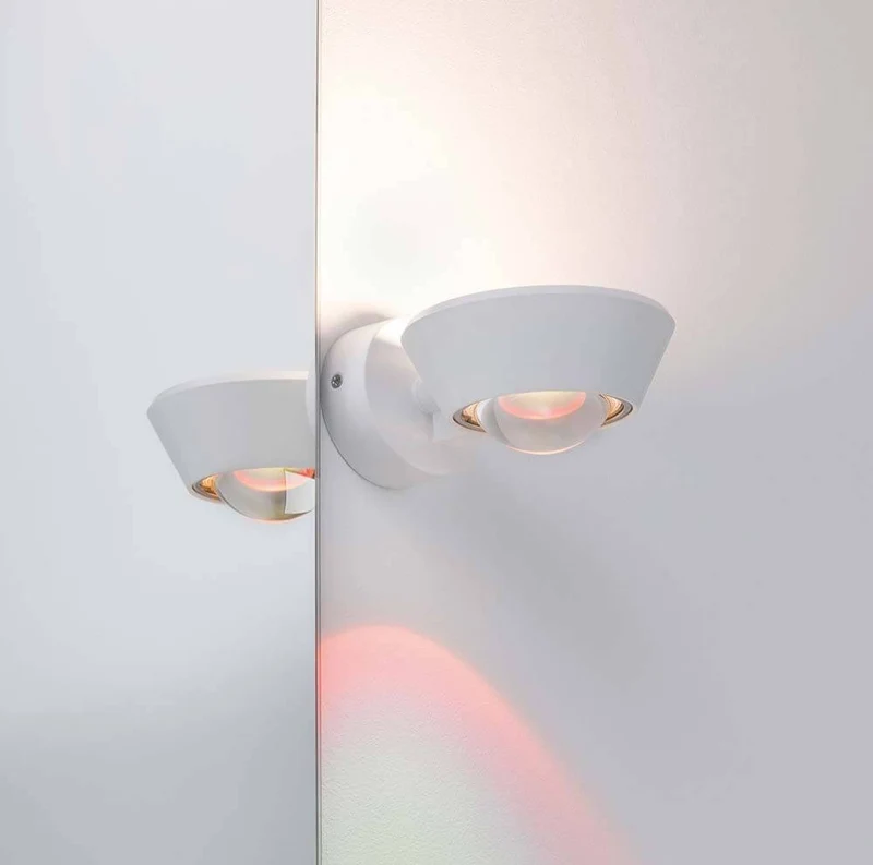 Wandleuchte Sabik IP44 LED Dimmbar 13W Weiß 230V