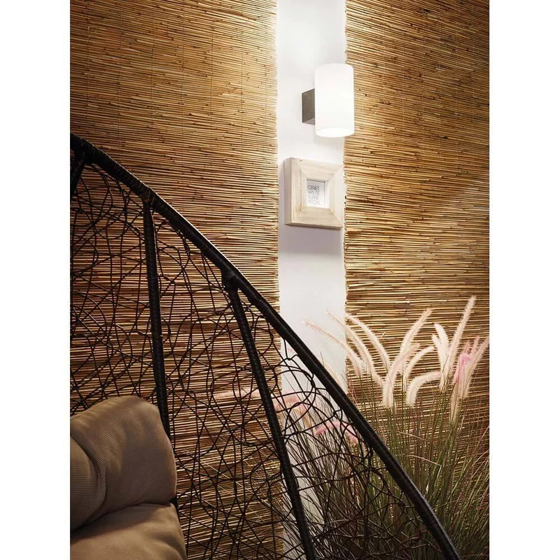 Outdoor Wandleuchte Tube IP54 E27 max 15W Alu