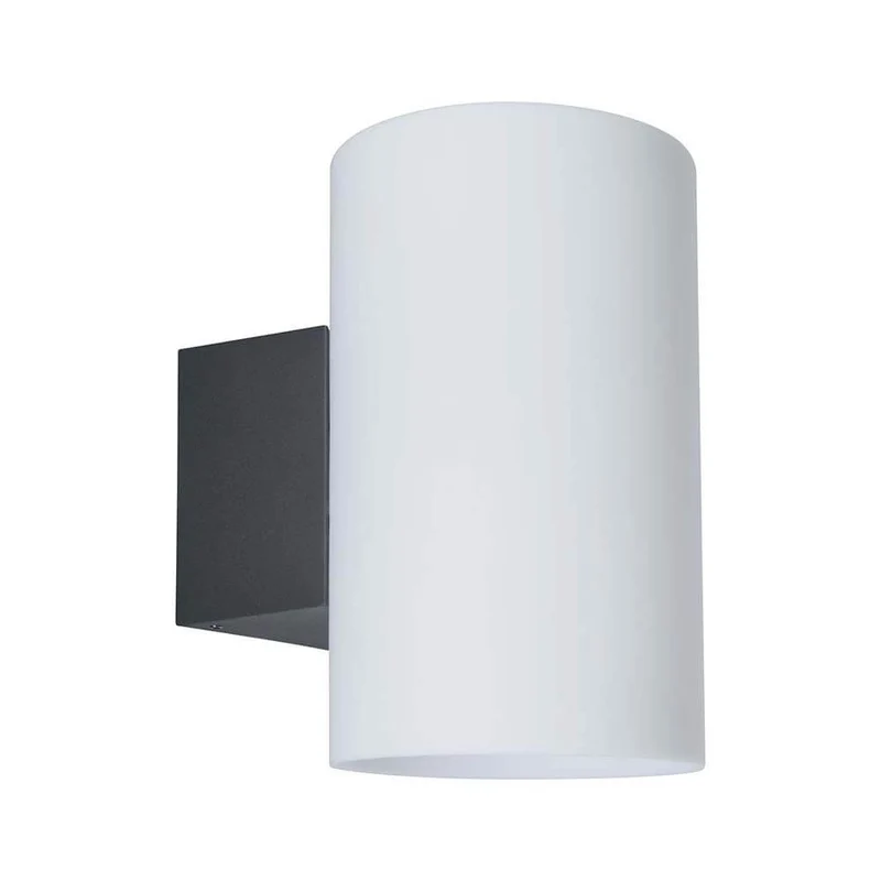 Outdoor Wandleuchte Tube IP54 E27 max 15W Alu