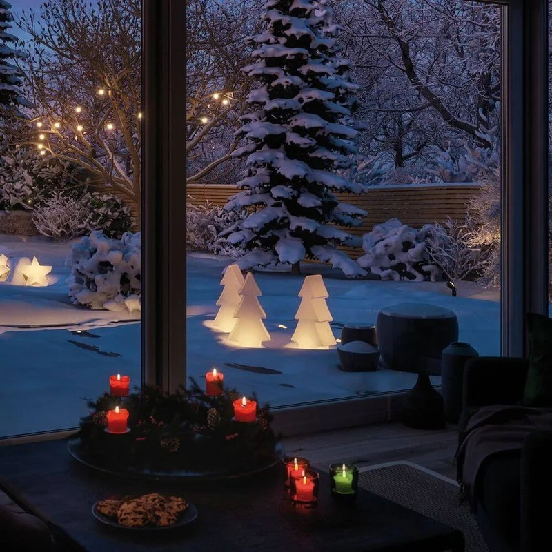 LED Plug & Shine Lichtobjekt Baum IP67 24V 3000K 260lm