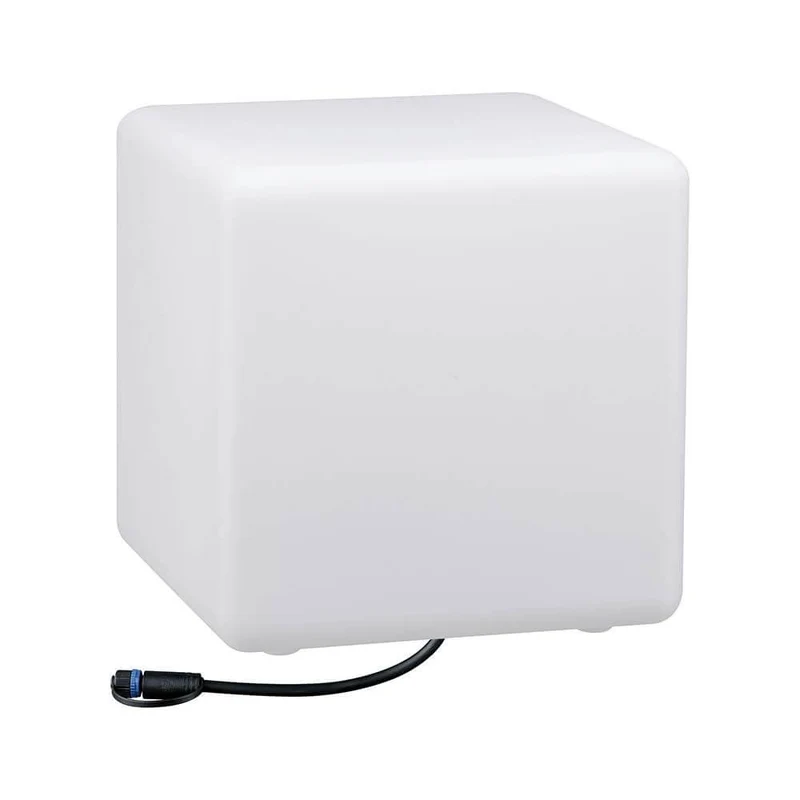 LED Plug & Shine Lichtobjekt Cube 30x30cm IP67 24V 3000K 575lm