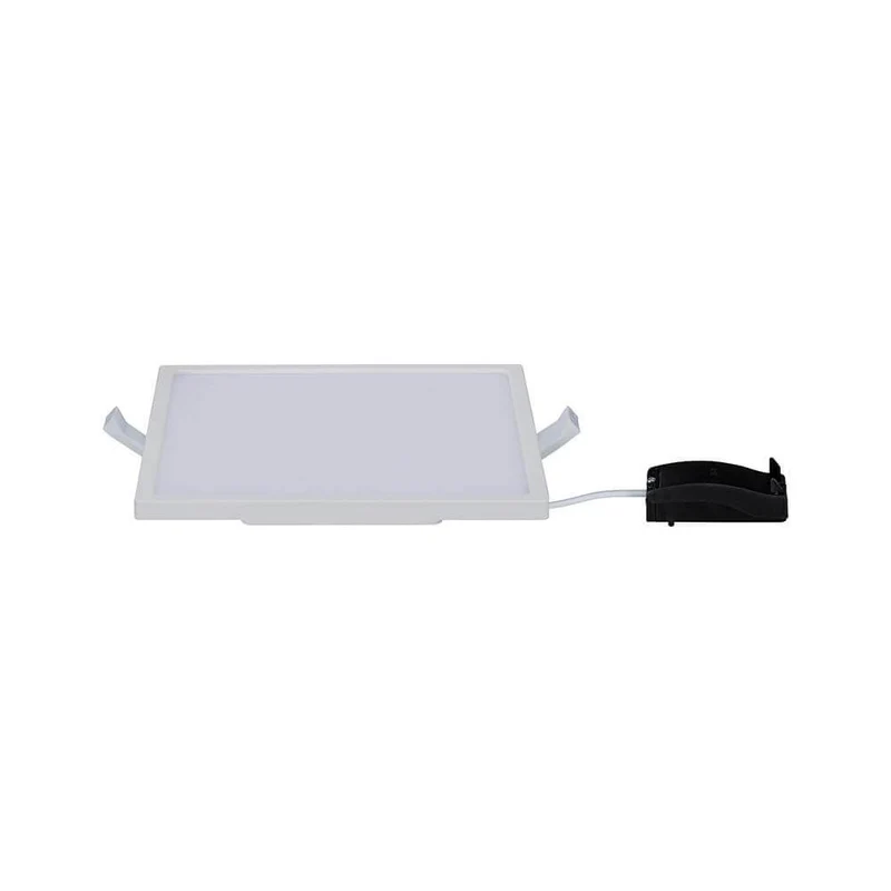 EBL Set Panel Areo eckig IP23 LED 1x12W 3000K 180x180mm Weiß