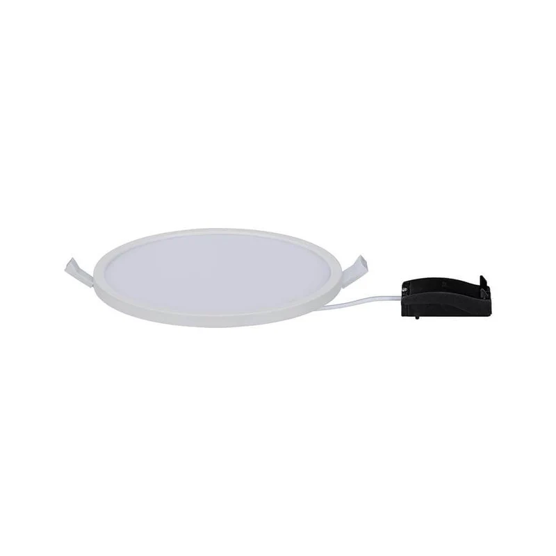 EBL Set Panel Areo rund dim IP44 1x12W 3000K 180mm Weiß