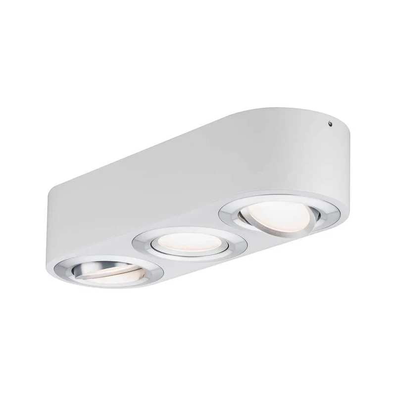 Wandleuchte Argun LED 3x4,8W Weiß Alu-Gebürstet