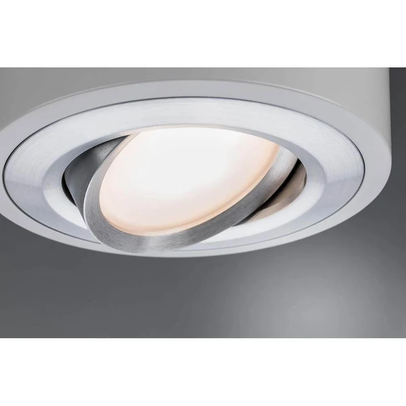 Wandleuchte Argun LED 1x4,8W Weiß Alu-Gebürstet