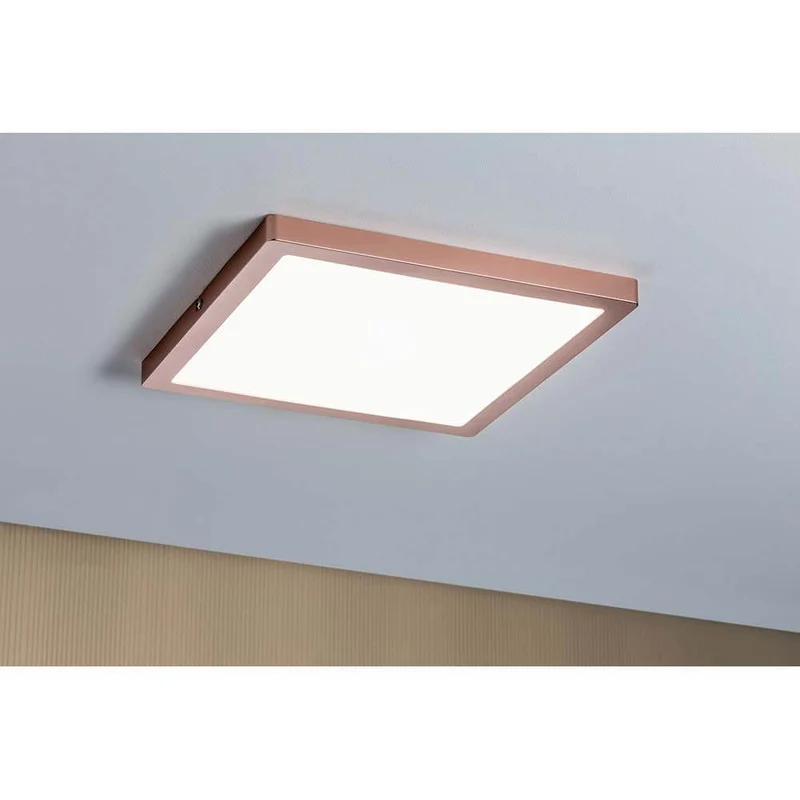 Wandleuchte Atria LED-Panel 300x300mm 20W 4000K Rosegold matt
