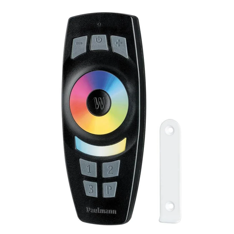 SmartHome ZB Gent Fernbedienung 2xAAA mit Wandhalterung Schwarz