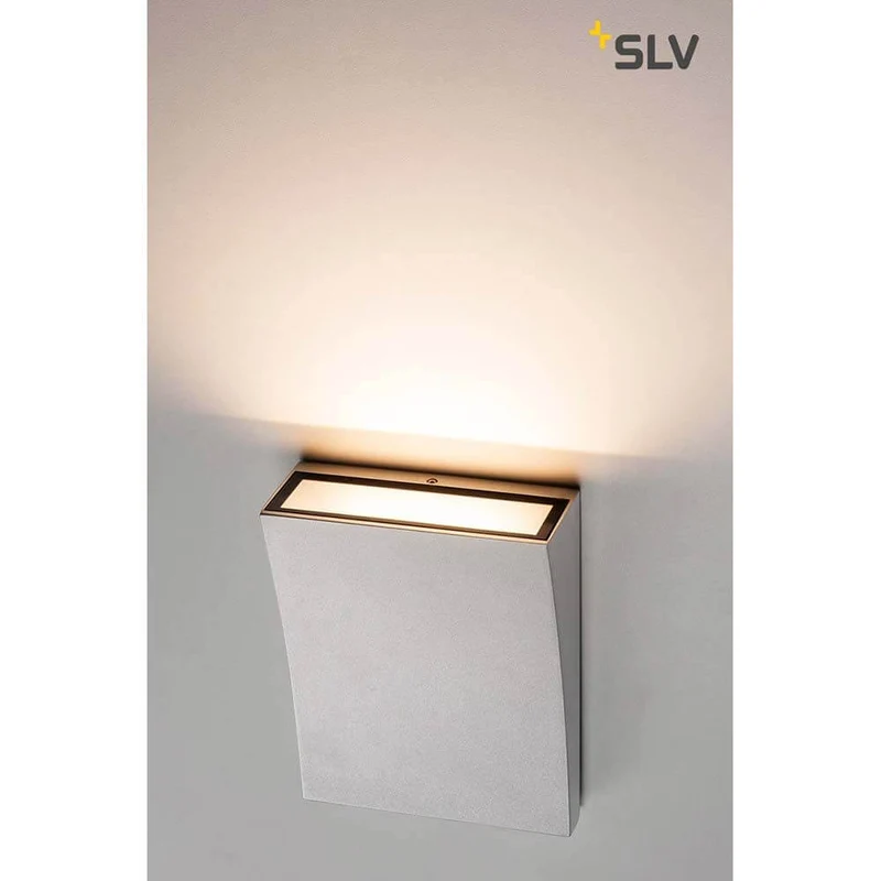 Delwa Wide LED Outdoor Wandleuchte 3000K 100° Weiß IP44