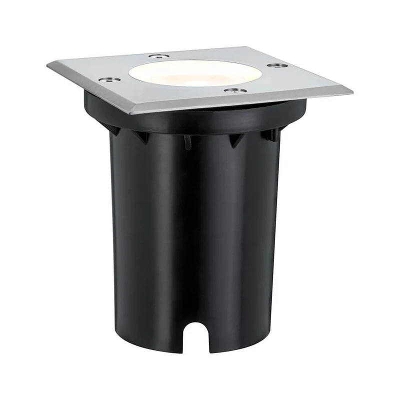 Special EBL Set Boden IP67 eckig GU10 3,5W 140x140mm Edelstahl