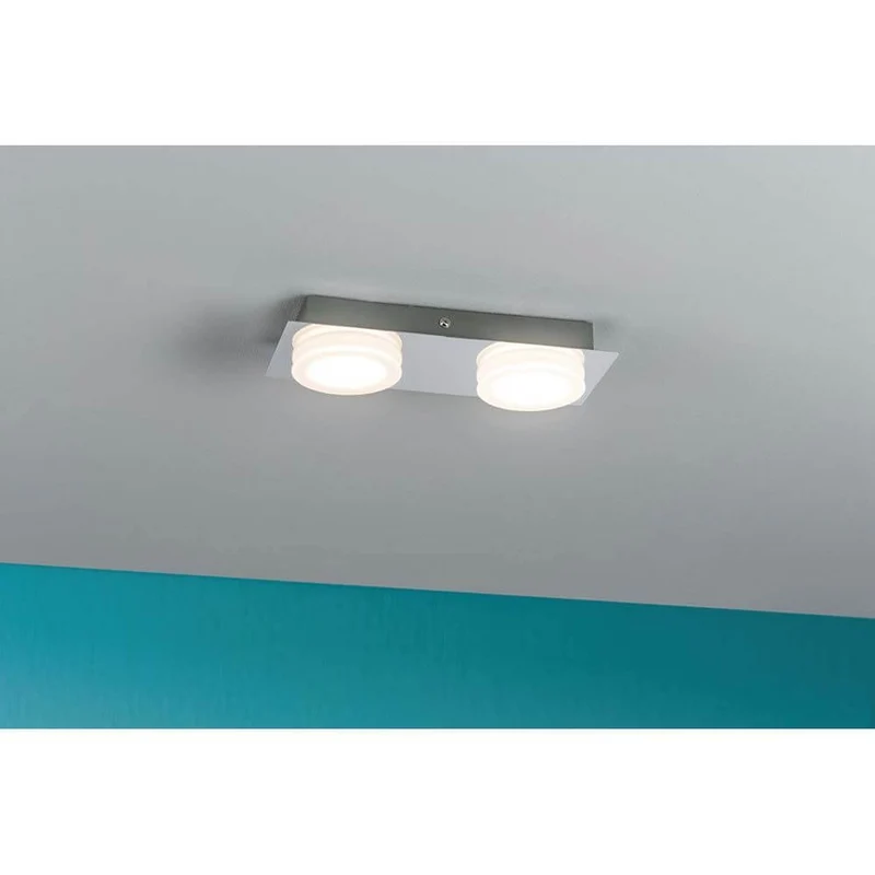 Wandleuchte Doradus IP23 LED 2x5W Chrom