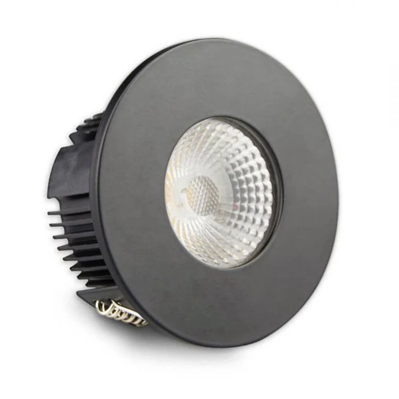 Cover für Einbaustrahler Sys-68 rund Schwarz