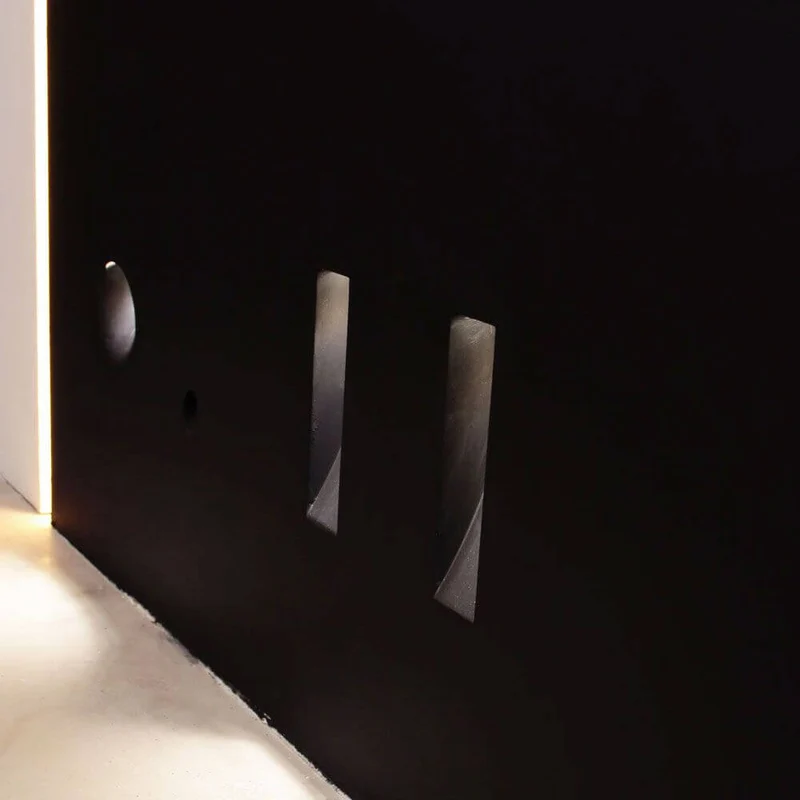 Gips-Einbaustrahler rechteckig 16, 5 x 8cm Streichbar