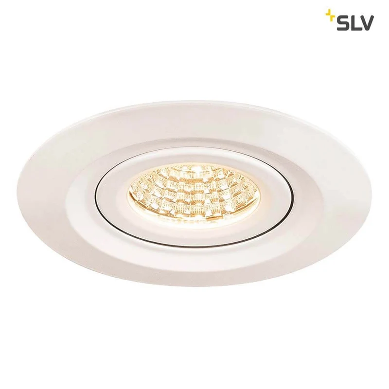 Kini LED Outdoor Deckeneinbauleuchte Weiß 3000K 60° IP65