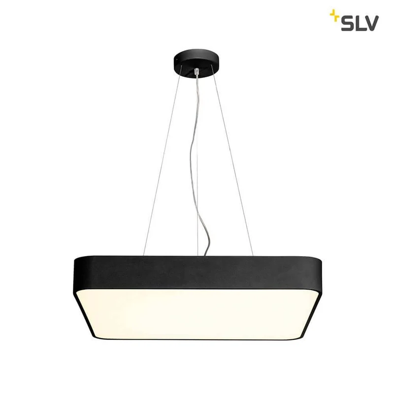 Medo 60 Square LED Deckenleuchte Schwarz 1-10V 3000K