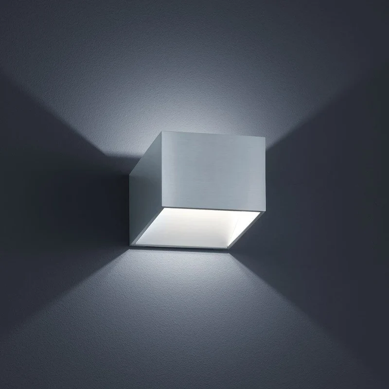 Miko LED-Wandleuchte 310lm Alu-matt