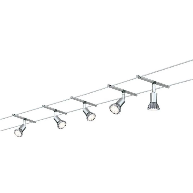 Seilsystem Salt mit 5 Spots GU5,3