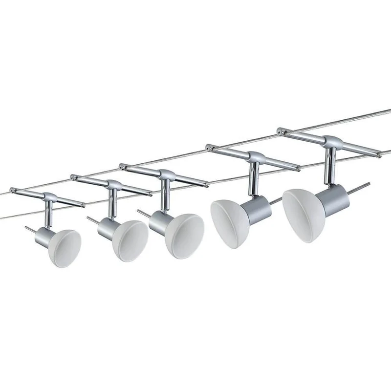 Seilsystem Sheela mit 5 Spots GU5,3