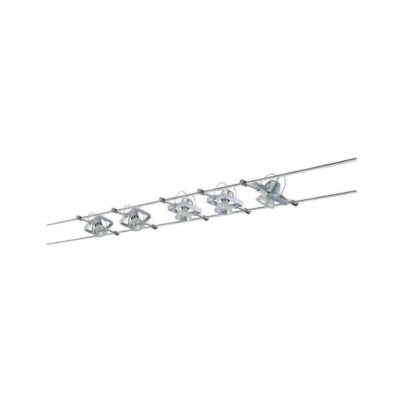 Seilsystem Mac II mit 5 Spots GU5,3