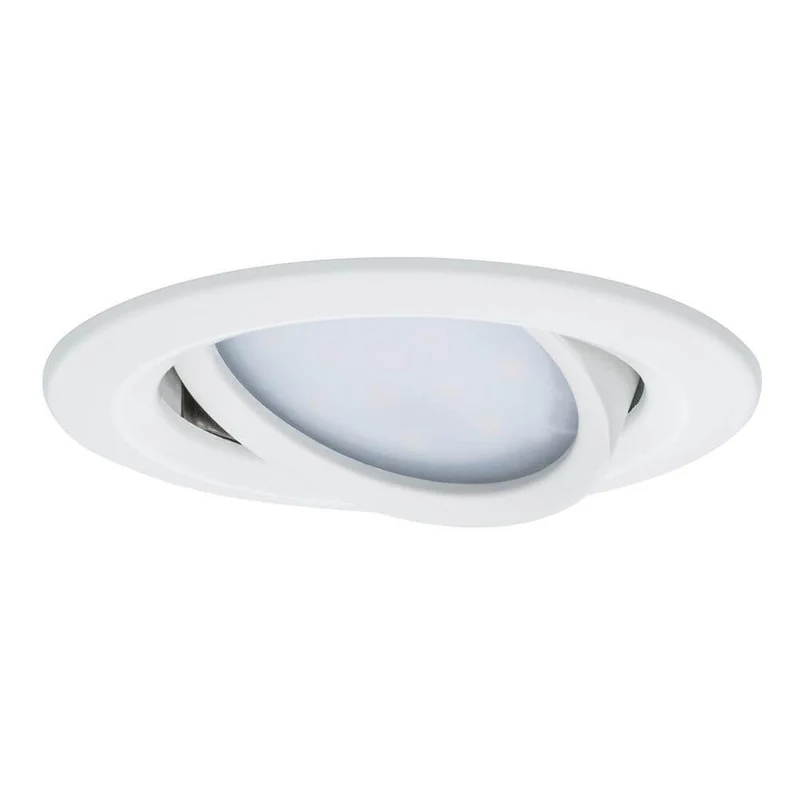 Einbauleuchte LED Coin Slim IP23 rund 6,8W Weiß dimm- & schwenkbar