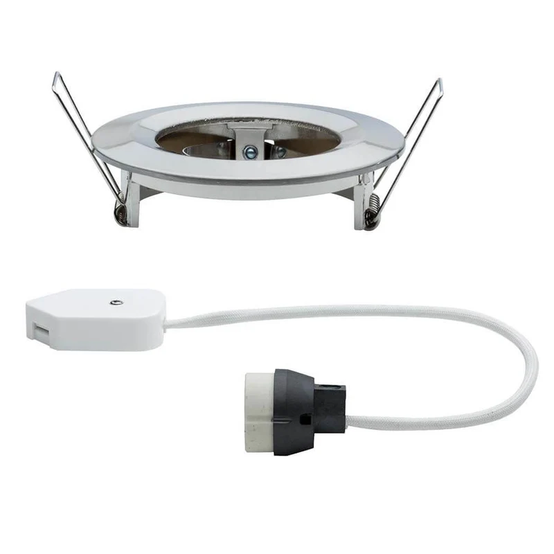 Einbauleuchte Nova IP44 rund Eisen GU10