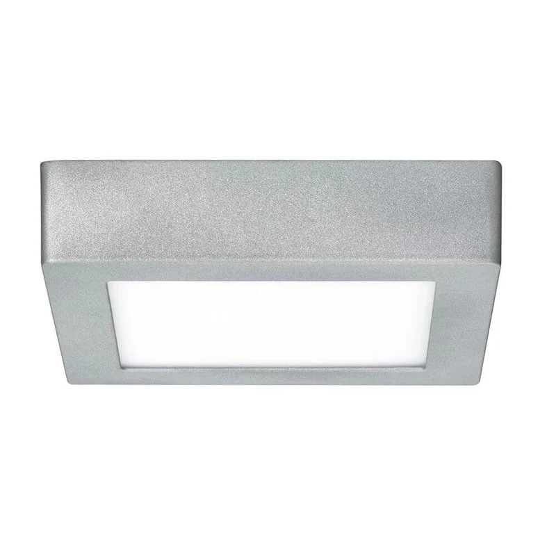 LED Deckenleuchte Lunar Warmweiß in Alufarben