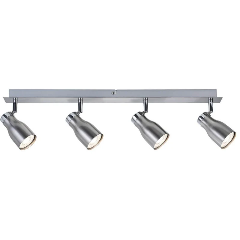 Strahler Meli 4-flammig Nickel satiniert GU10