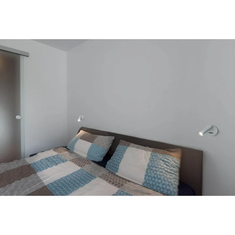 Milan Single Spot LED Wandspot 3000K Weiß